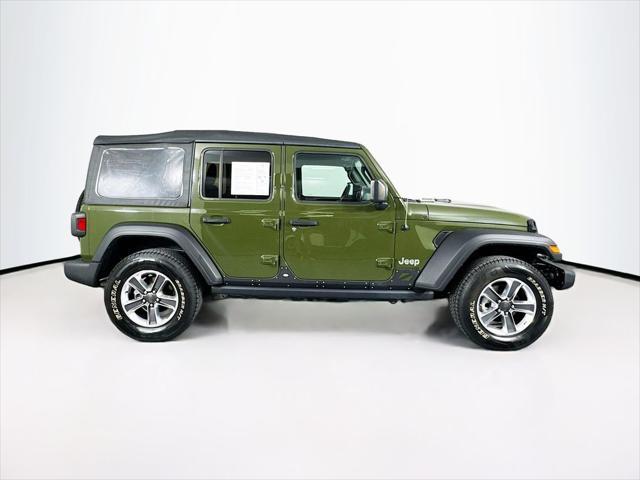 used 2020 Jeep Wrangler Unlimited car, priced at $26,400