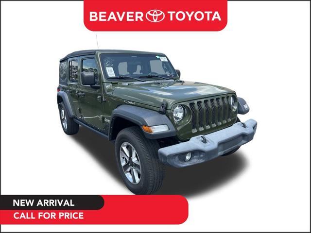 used 2020 Jeep Wrangler Unlimited car, priced at $27,900