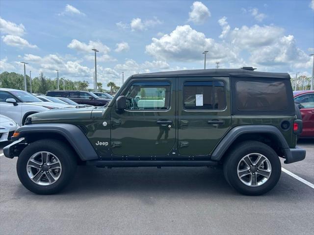 used 2020 Jeep Wrangler Unlimited car, priced at $27,800