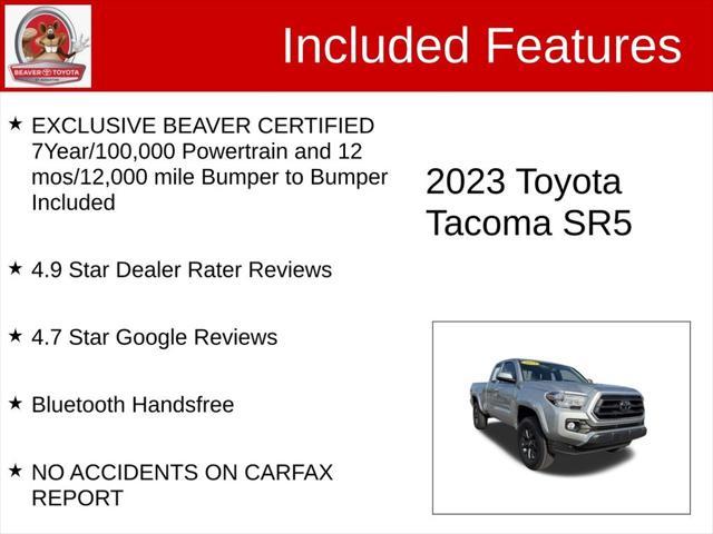 used 2023 Toyota Tacoma car, priced at $35,900