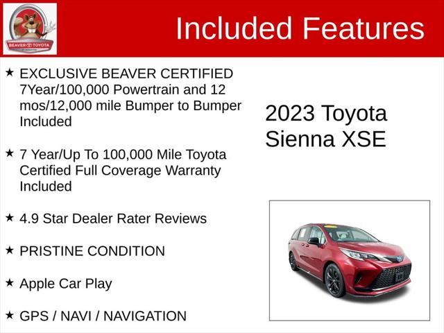 used 2023 Toyota Sienna car, priced at $38,600