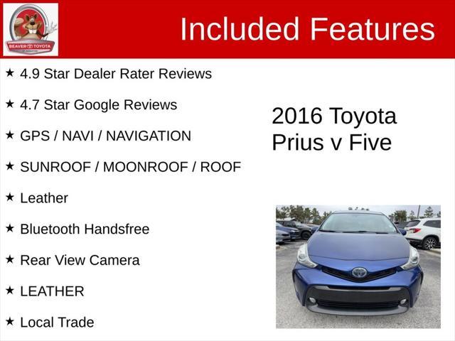 used 2016 Toyota Prius v car, priced at $18,200