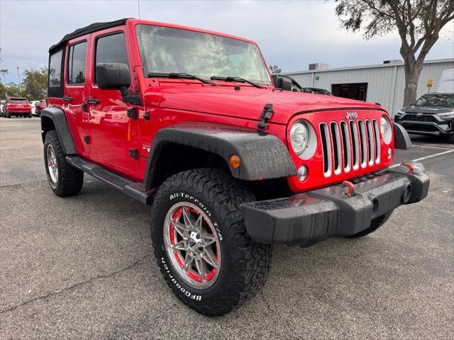 used 2018 Jeep Wrangler JK Unlimited car, priced at $24,800