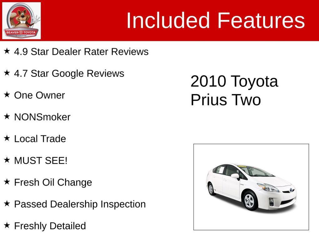 used 2010 Toyota Prius car, priced at $7,000