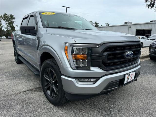 used 2021 Ford F-150 car, priced at $34,400