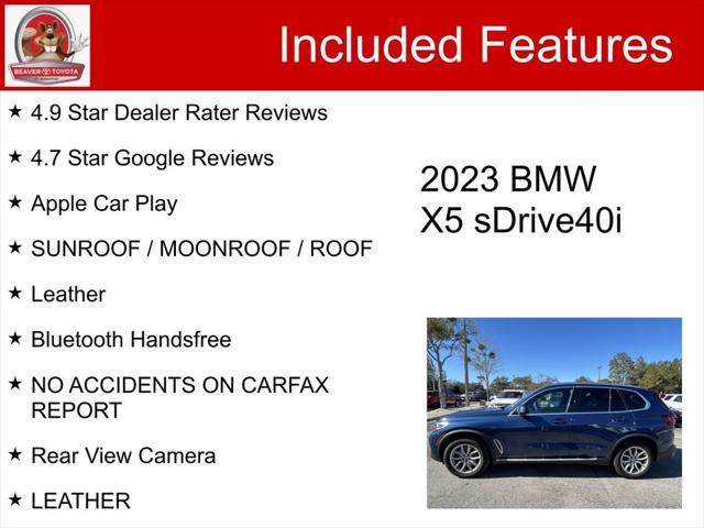 used 2023 BMW X5 car, priced at $41,300