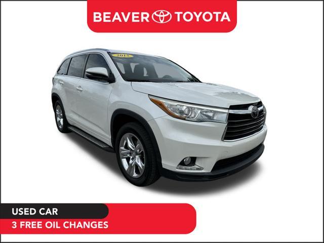 used 2015 Toyota Highlander car, priced at $19,000