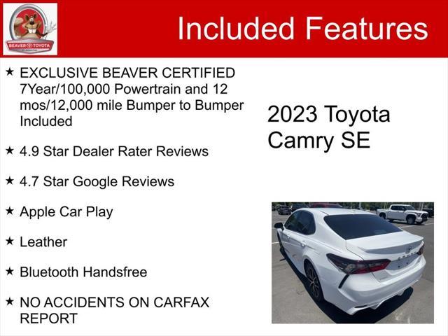 used 2023 Toyota Camry car, priced at $25,500