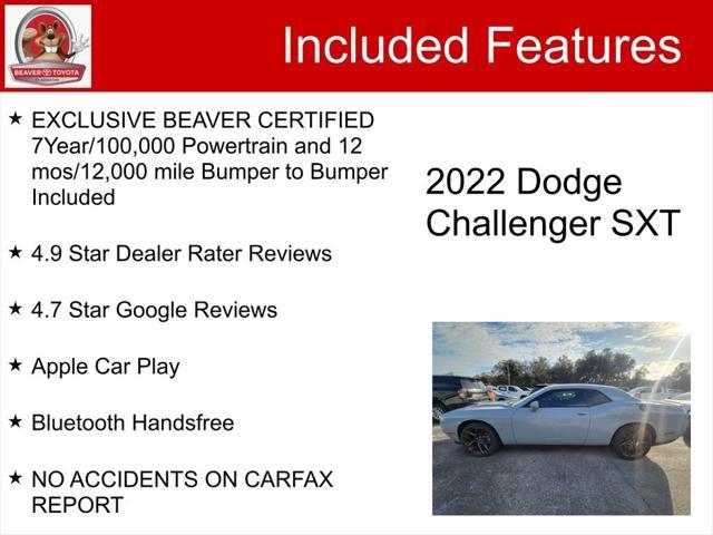 used 2022 Dodge Challenger car, priced at $23,200