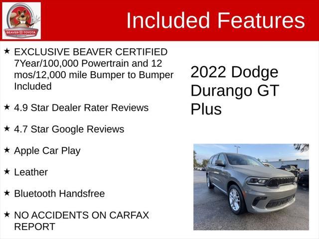 used 2022 Dodge Durango car, priced at $28,500