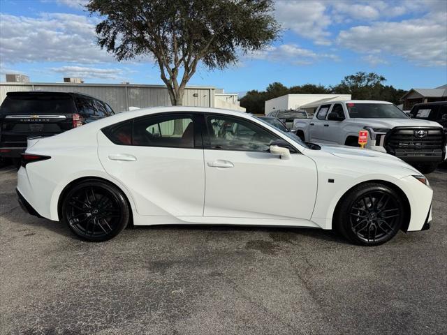 used 2023 Lexus IS 500 car, priced at $63,000