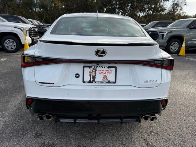 used 2023 Lexus IS 500 car, priced at $63,000