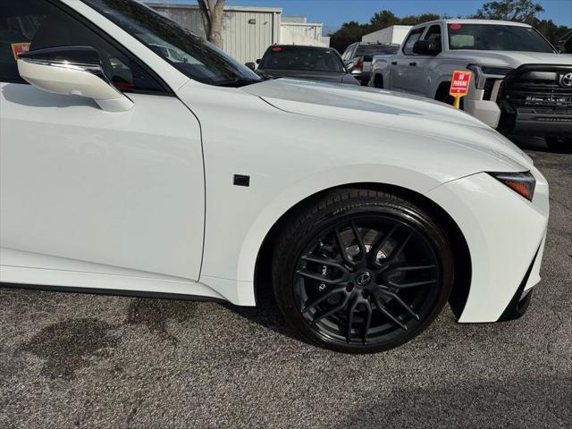 used 2023 Lexus IS 500 car, priced at $63,000