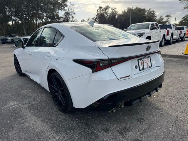 used 2023 Lexus IS 500 car, priced at $63,000