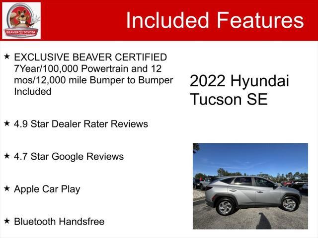 used 2022 Hyundai Tucson car, priced at $19,000