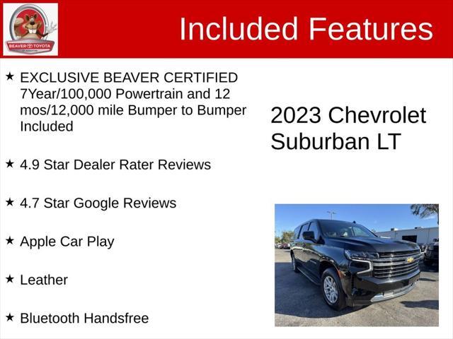 used 2023 Chevrolet Suburban car, priced at $45,000