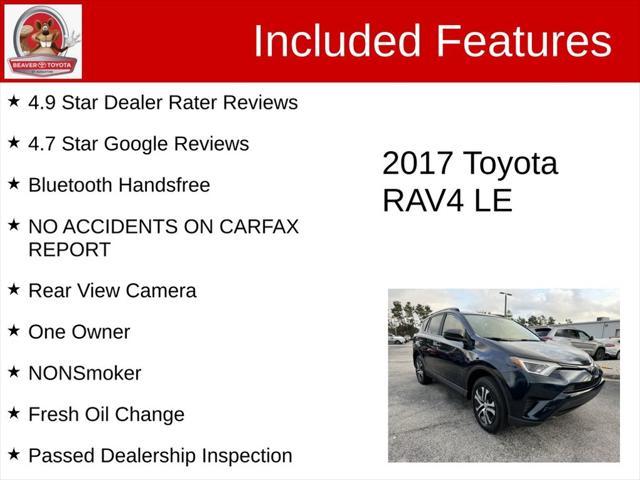 used 2017 Toyota RAV4 car, priced at $19,300