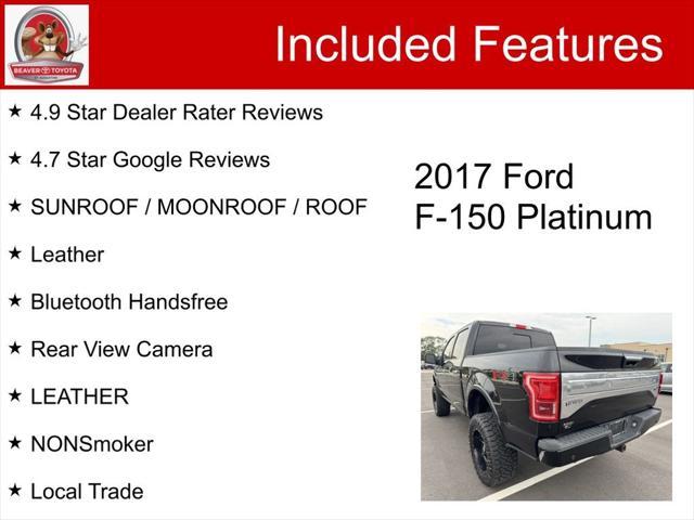 used 2017 Ford F-150 car, priced at $20,400