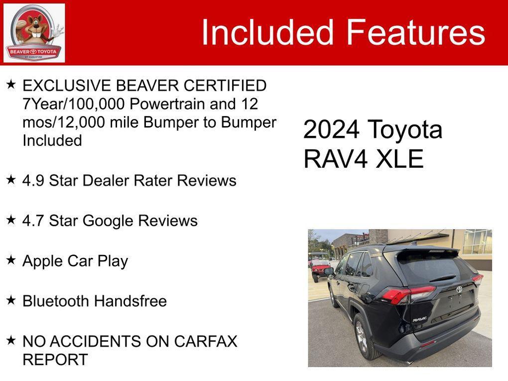 used 2024 Toyota RAV4 car, priced at $30,800