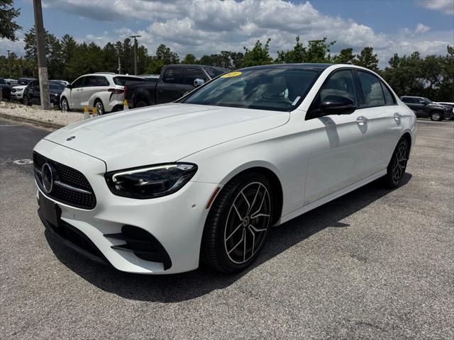 used 2021 Mercedes-Benz E-Class car, priced at $34,200