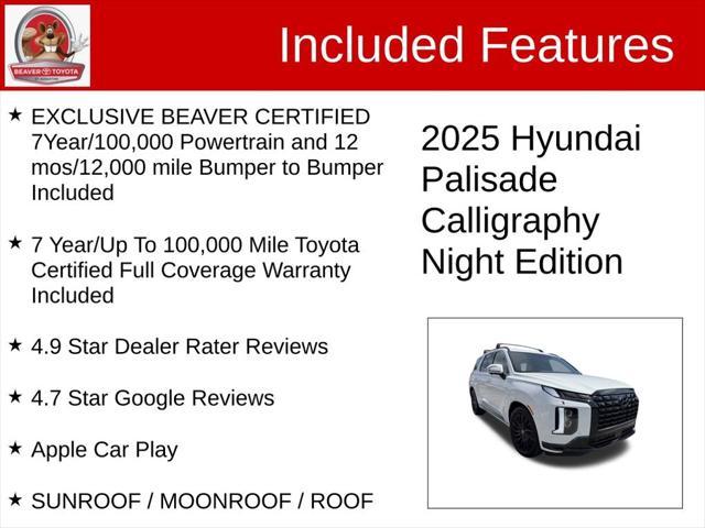 used 2025 Hyundai Palisade car, priced at $55,600