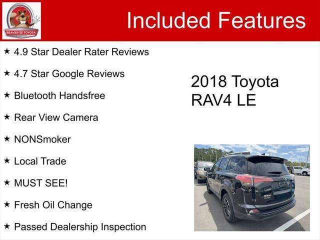 used 2018 Toyota RAV4 car, priced at $17,900