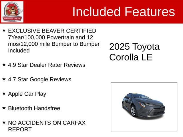 used 2025 Toyota Corolla car, priced at $22,200
