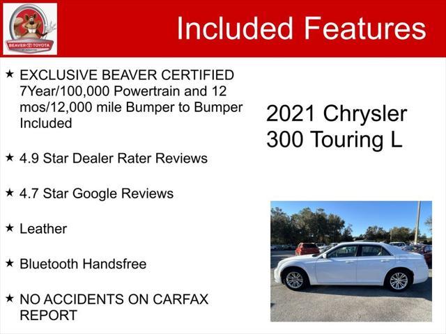 used 2021 Chrysler 300 car, priced at $20,000