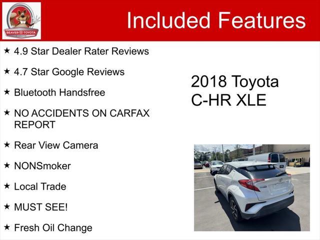 used 2018 Toyota C-HR car, priced at $15,400