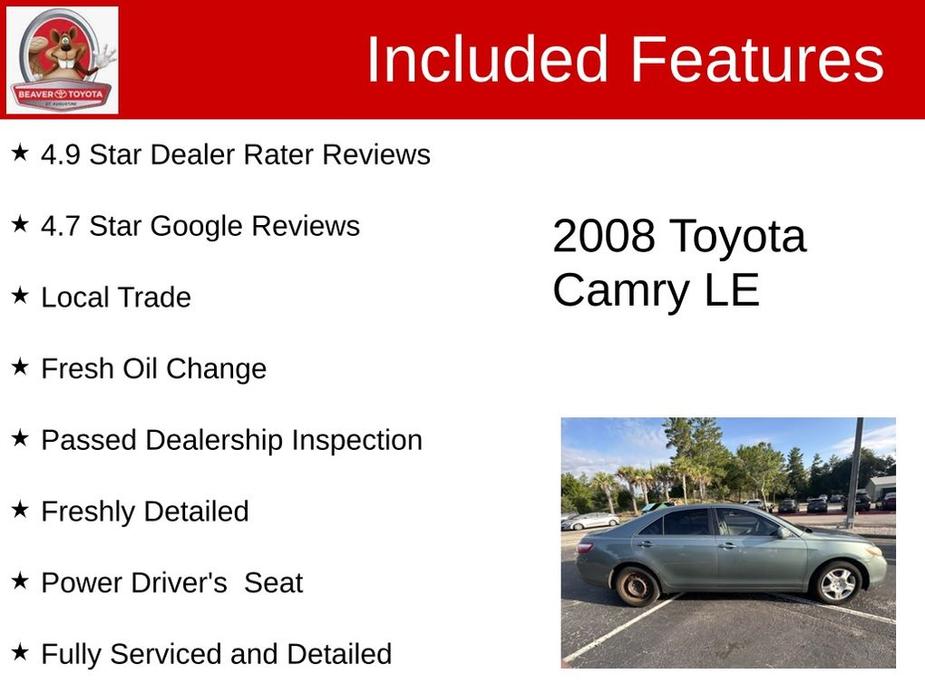 used 2008 Toyota Camry car