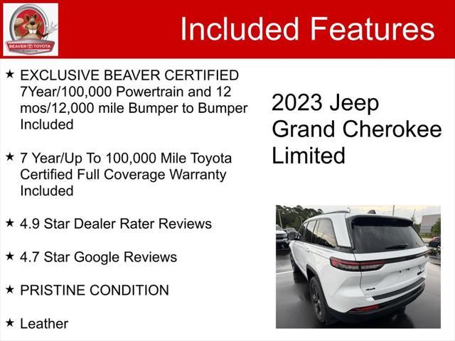 used 2023 Jeep Grand Cherokee car, priced at $37,600