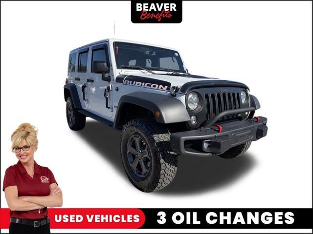 used 2017 Jeep Wrangler Unlimited car, priced at $31,600