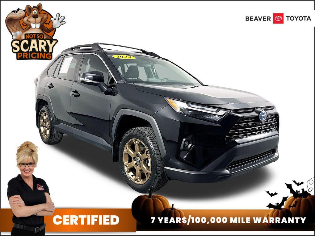 used 2024 Toyota RAV4 Hybrid car, priced at $35,800