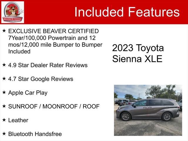 used 2023 Toyota Sienna car, priced at $43,800