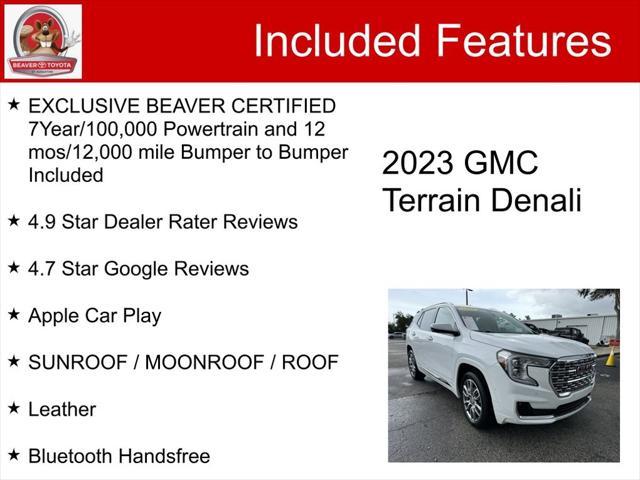 used 2023 GMC Terrain car, priced at $33,000