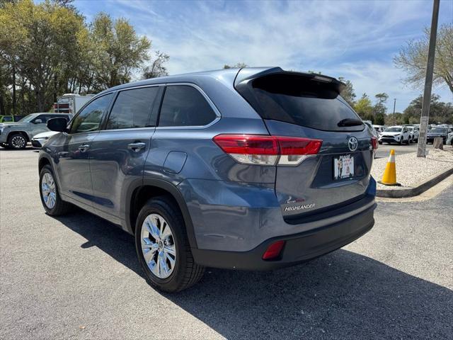 used 2018 Toyota Highlander car, priced at $17,900