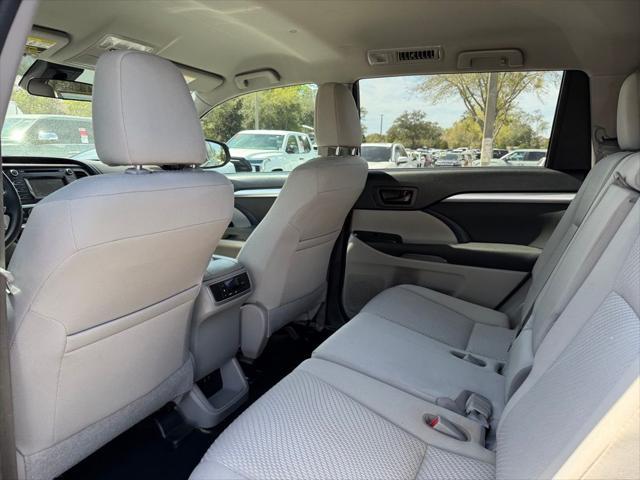 used 2018 Toyota Highlander car, priced at $17,900