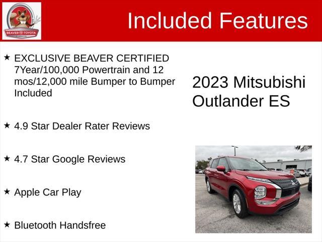 used 2023 Mitsubishi Outlander car, priced at $20,500