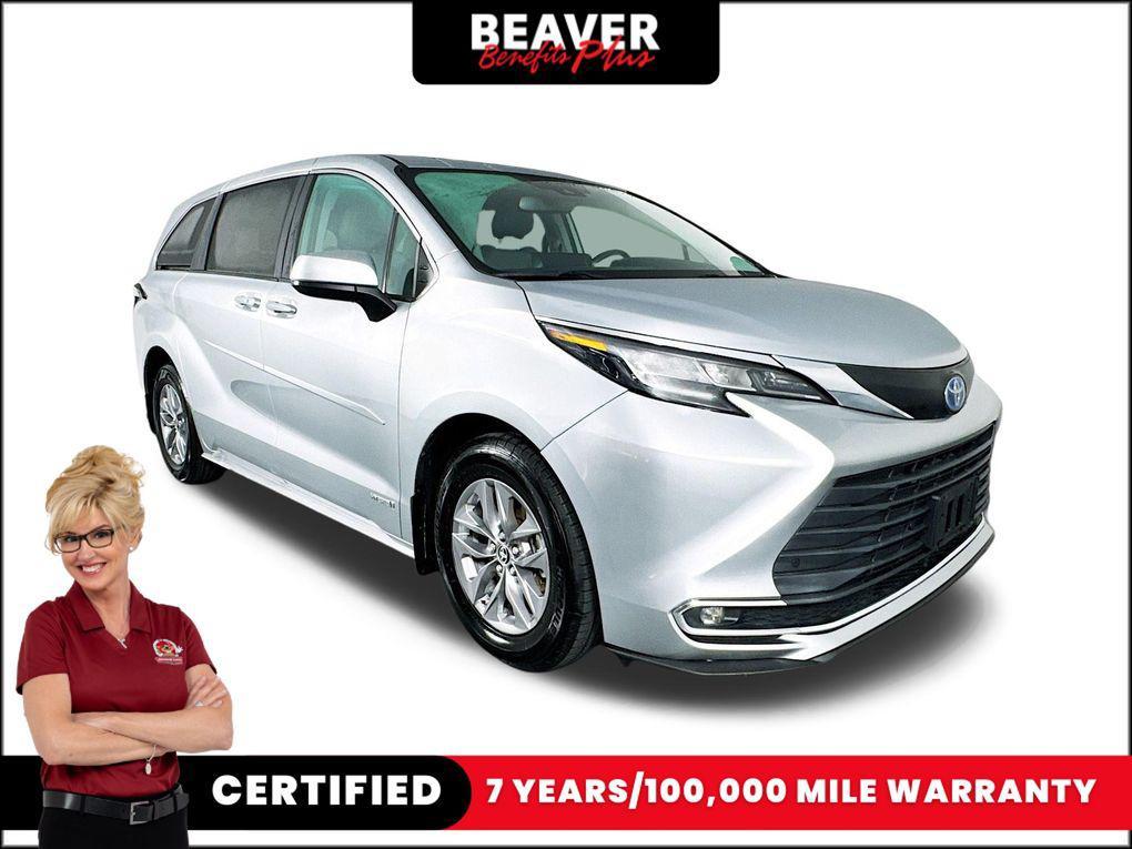 used 2021 Toyota Sienna car, priced at $35,400