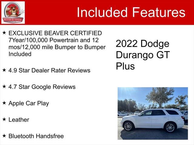 used 2022 Dodge Durango car, priced at $27,700