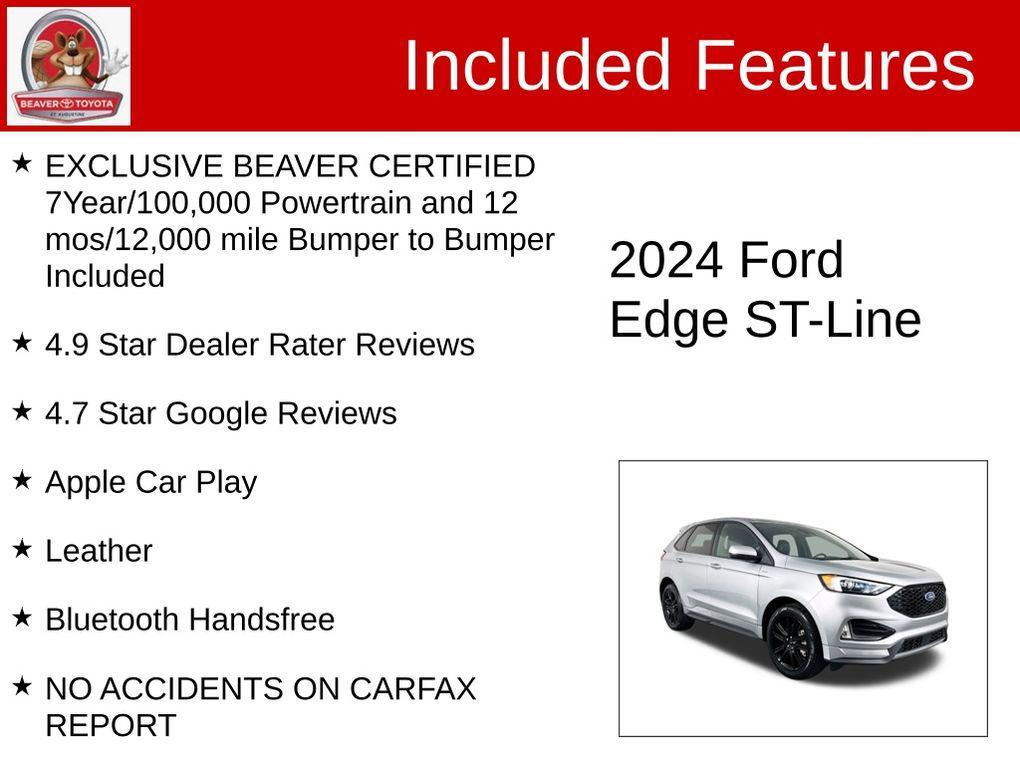 used 2024 Ford Edge car, priced at $29,900