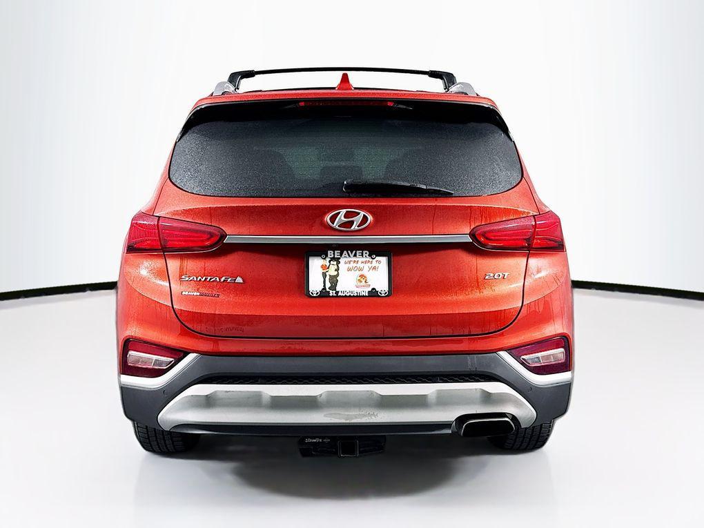 used 2020 Hyundai Santa Fe car, priced at $17,100