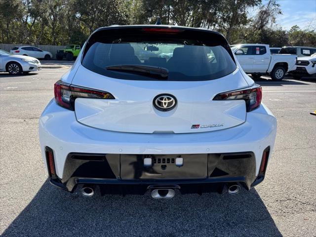 new 2025 Toyota GR Corolla car, priced at $42,801