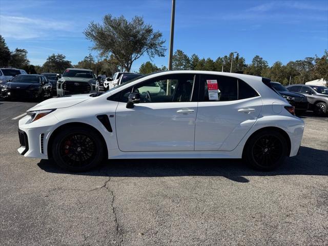 new 2025 Toyota GR Corolla car, priced at $42,801