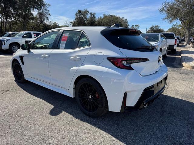 new 2025 Toyota GR Corolla car, priced at $42,801