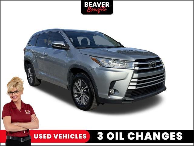 used 2017 Toyota Highlander car, priced at $19,500