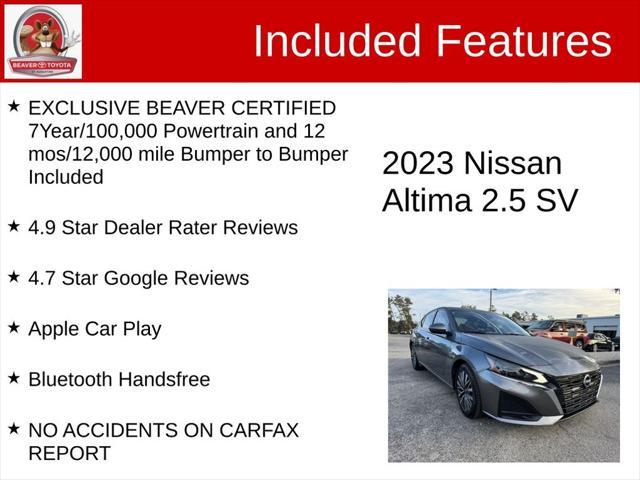 used 2023 Nissan Altima car, priced at $19,600