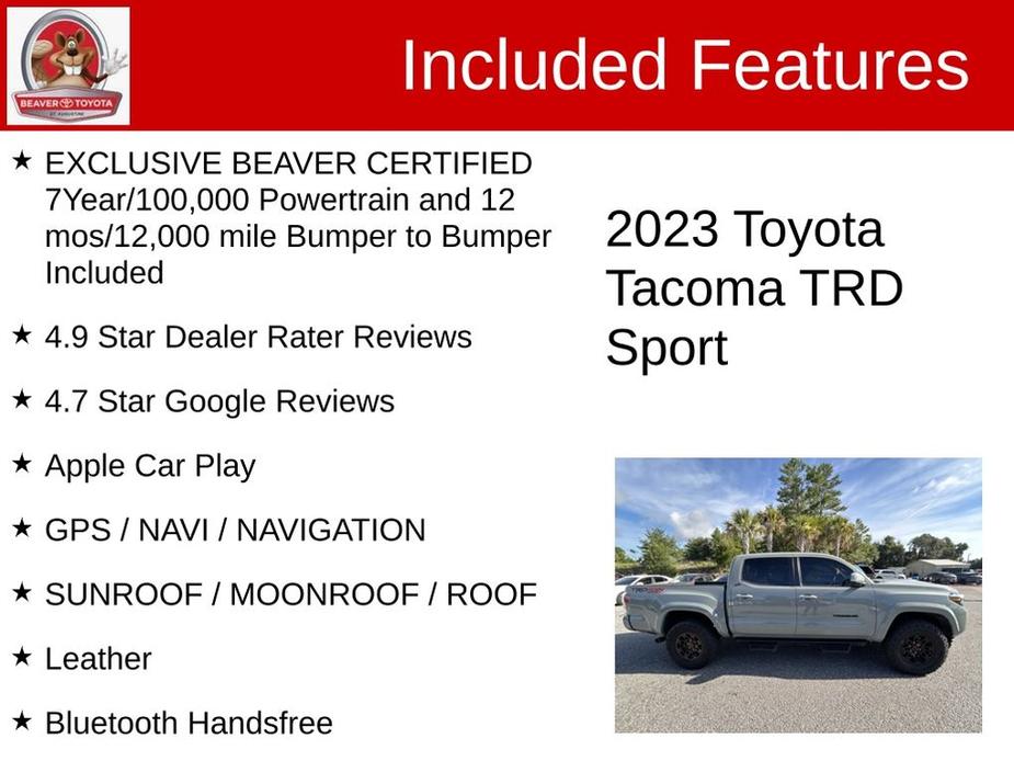 used 2023 Toyota Tacoma car