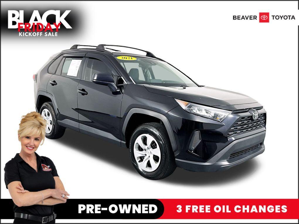 used 2021 Toyota RAV4 car, priced at $18,600