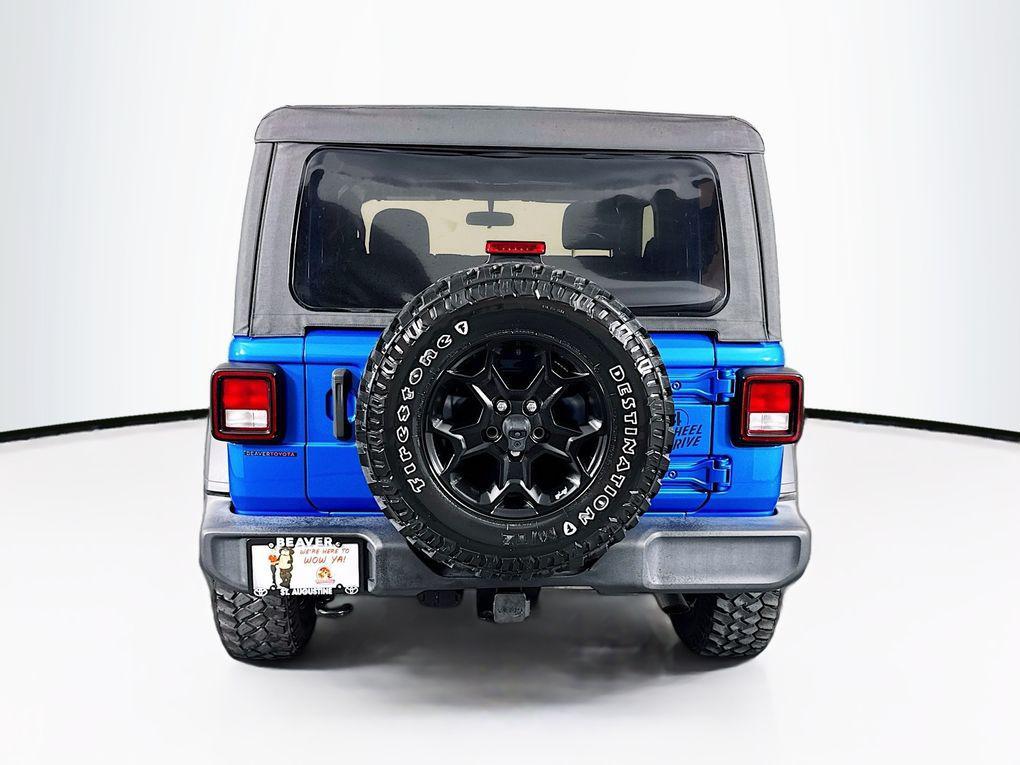 used 2023 Jeep Wrangler car, priced at $29,900